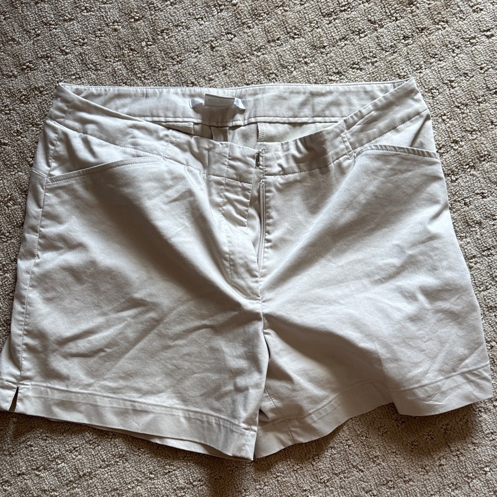 Women's Cream Shorts Nike Golf